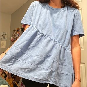 ZARA Ruffled Shirt